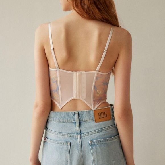 Urban outfitters floral corset - Picture 4 of 5